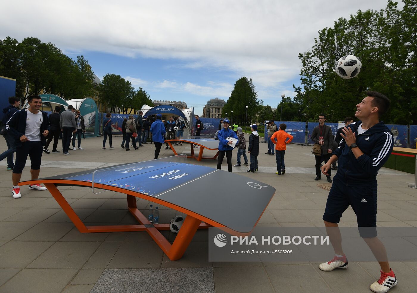 Парк футбола ЧМ-2018 в Санкт-Петербурге