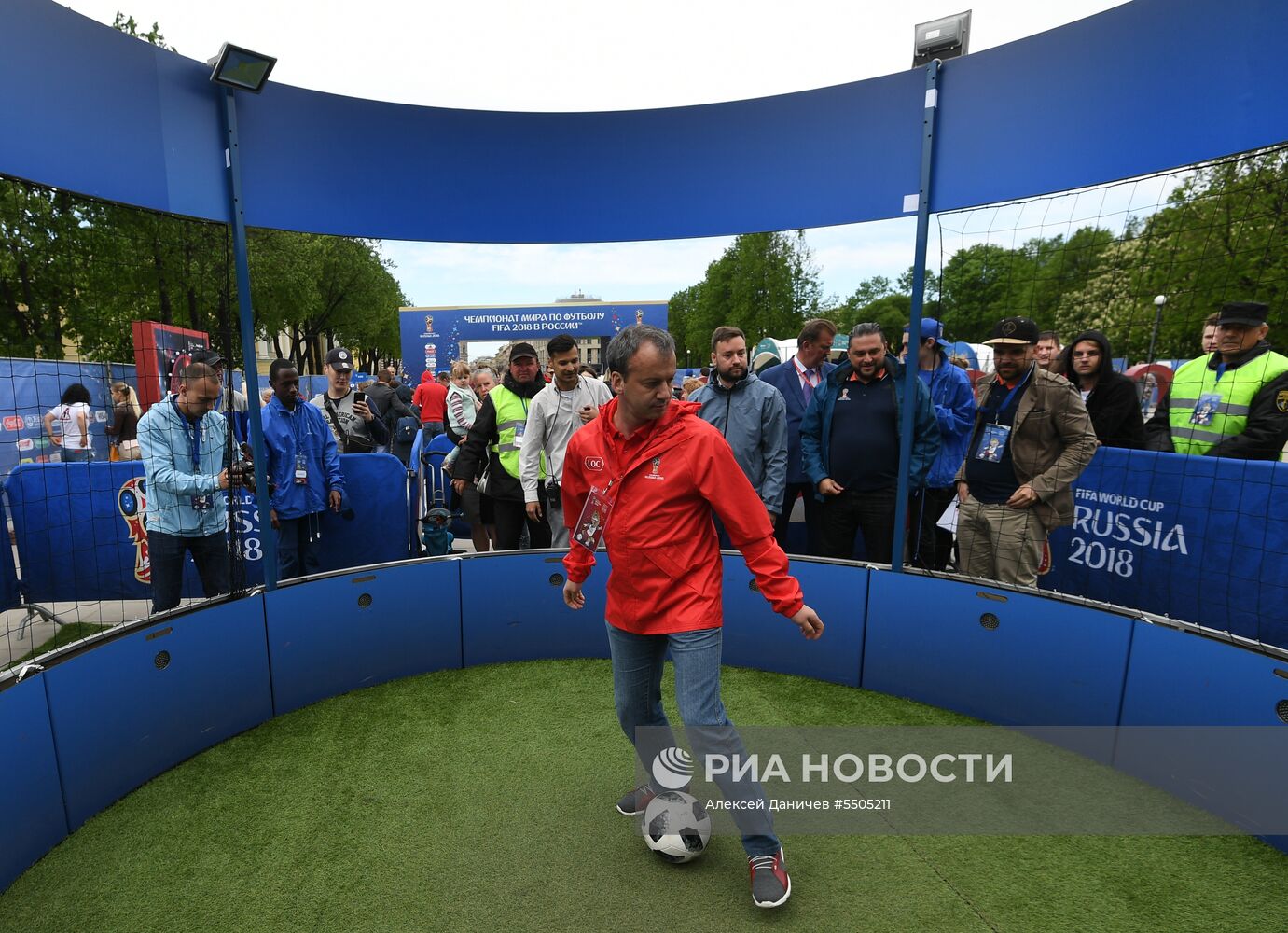 Парк футбола ЧМ-2018 в Санкт-Петербурге