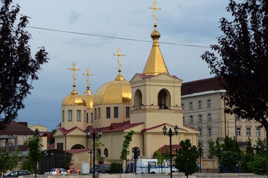 Боевики попытались захватить заложников в церкви в Грозном