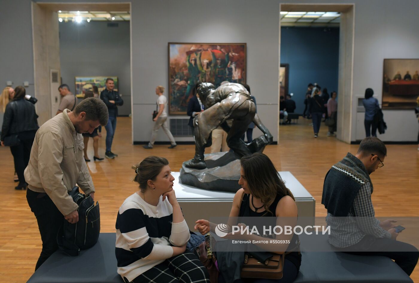 Акция "Ночь музеев" в Москве 