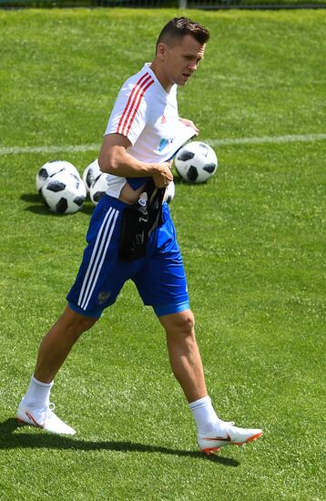 Футбол. Учебно-тренировочный сбор национальной команды 