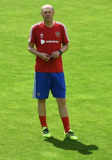 Футбол. Учебно-тренировочный сбор национальной команды 