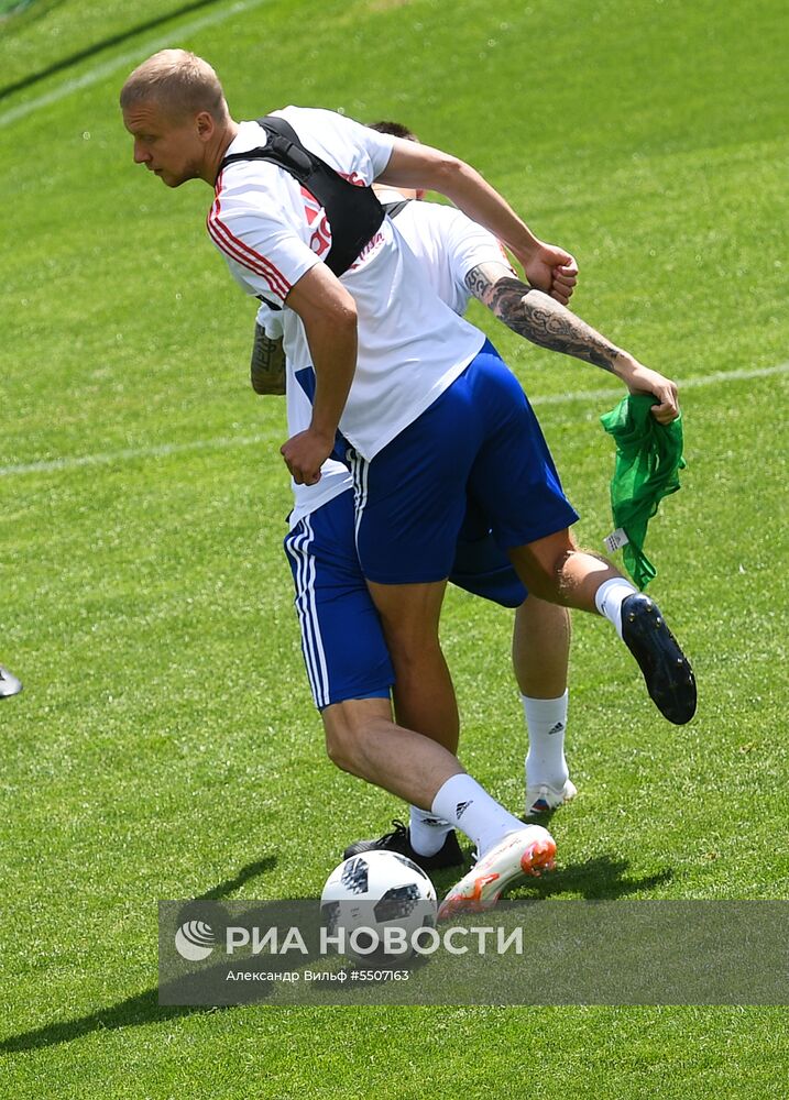 Футбол. Учебно-тренировочный сбор национальной команды 