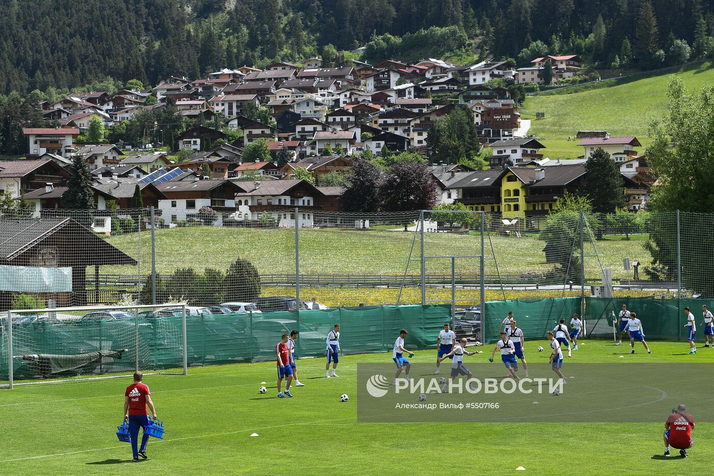 Футбол. Учебно-тренировочный сбор национальной команды 