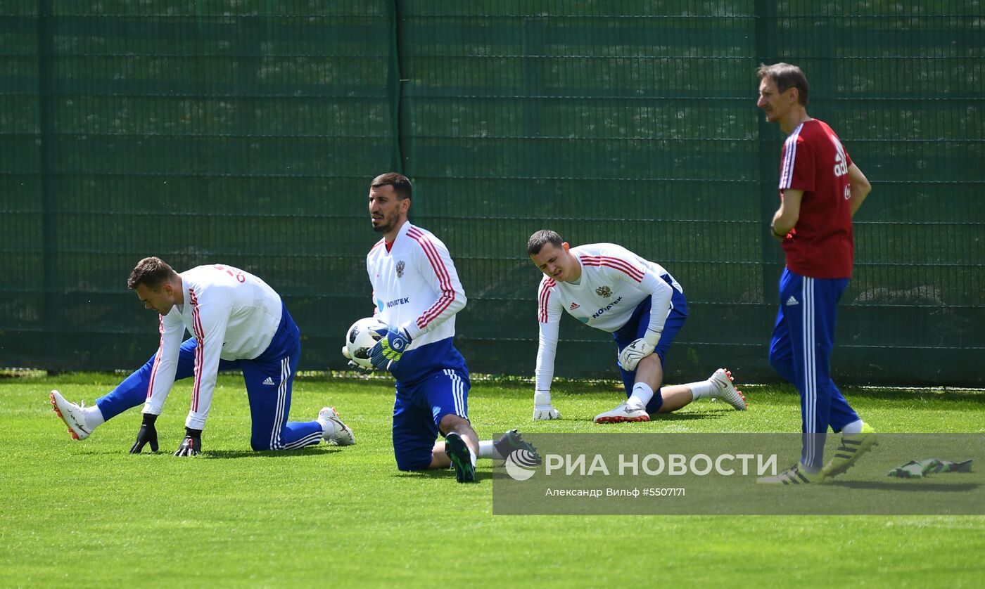 Футбол. Учебно-тренировочный сбор национальной команды