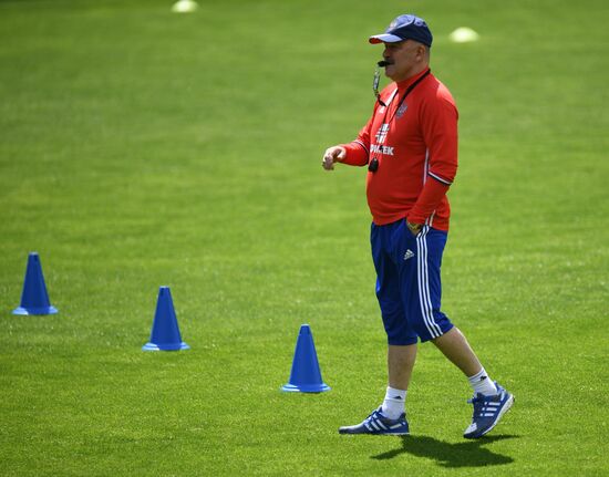 Футбол. Учебно-тренировочный сбор национальной команды 