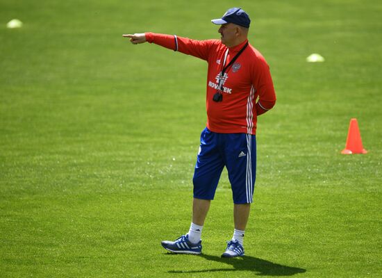 Футбол. Учебно-тренировочный сбор национальной команды 