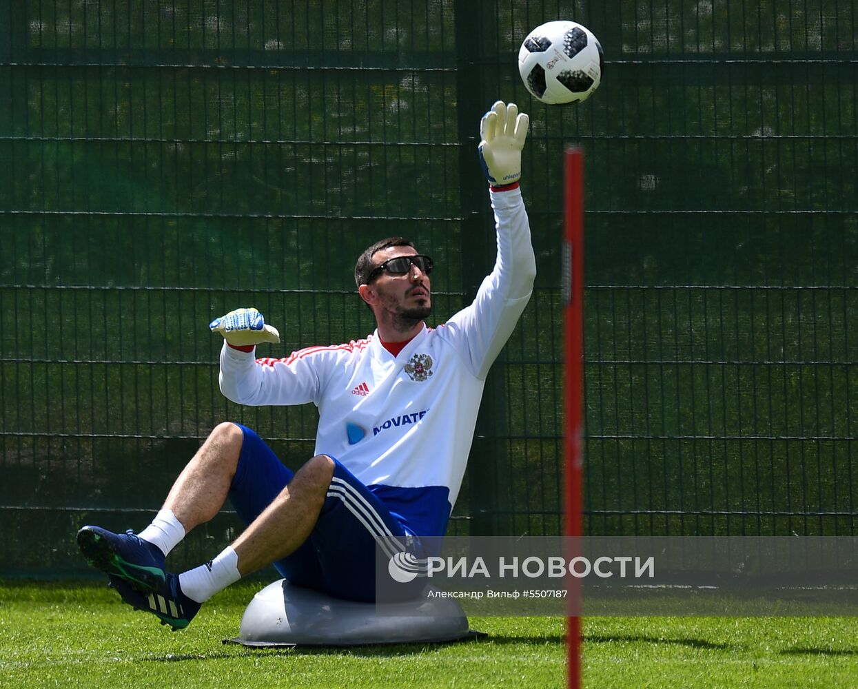 Футбол. Учебно-тренировочный сбор национальной команды 