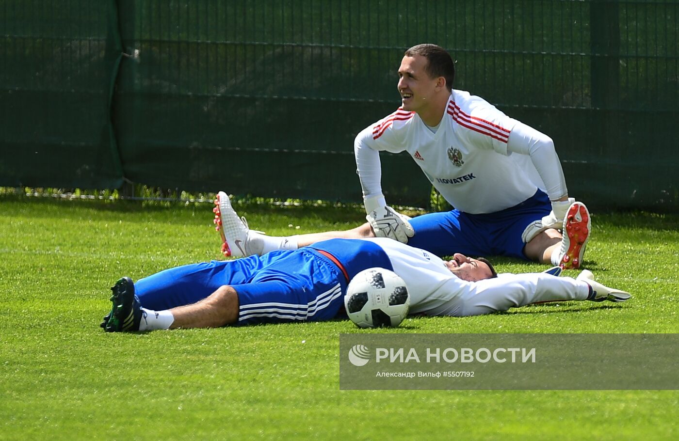 Футбол. Учебно-тренировочный сбор национальной команды 