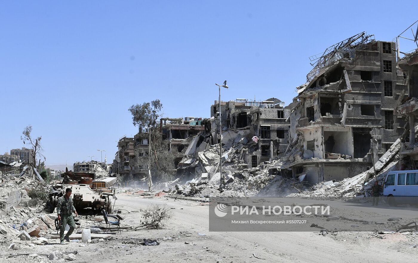 Сирийская армия освободила лагерь палестинских беженцев "Ярмук" на юге Дамаска