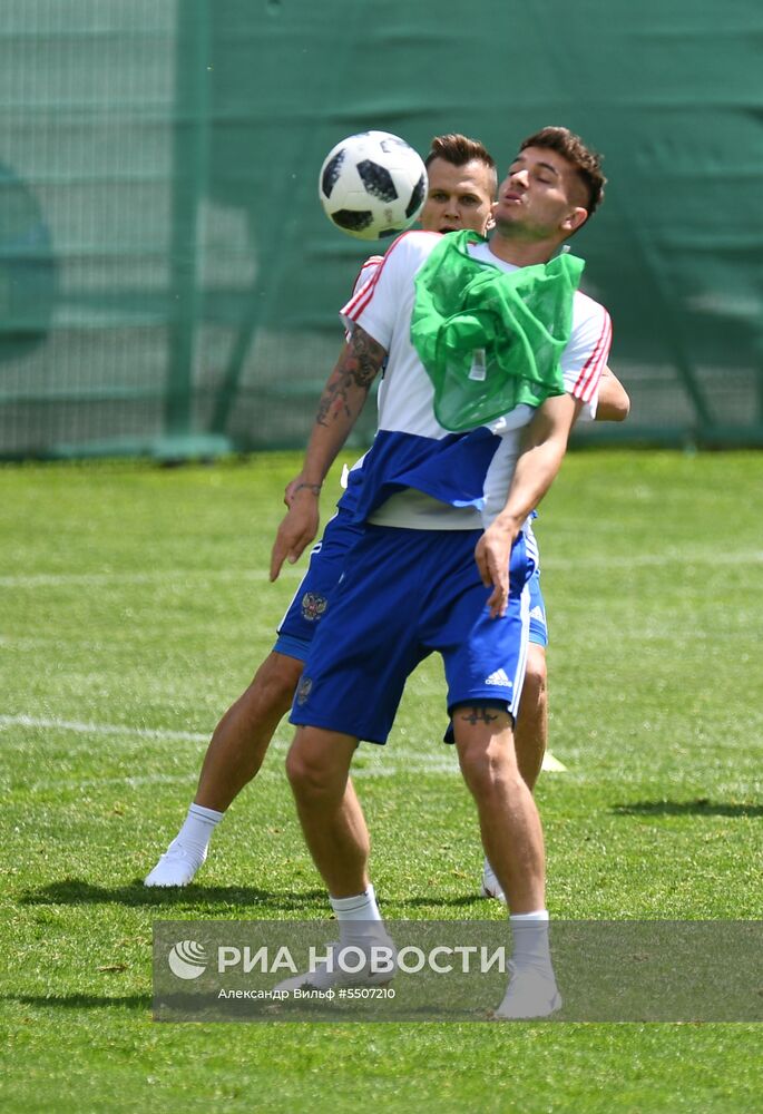 Футбол. Учебно-тренировочный сбор национальной команды 