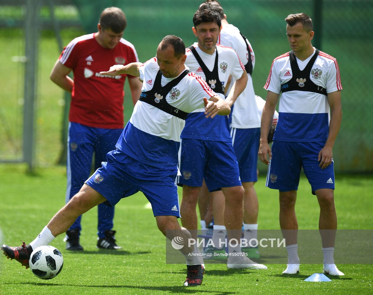 Футбол. Учебно-тренировочный сбор национальной команды 