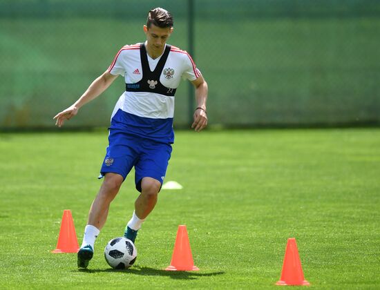 Футбол. Учебно-тренировочный сбор национальной команды 