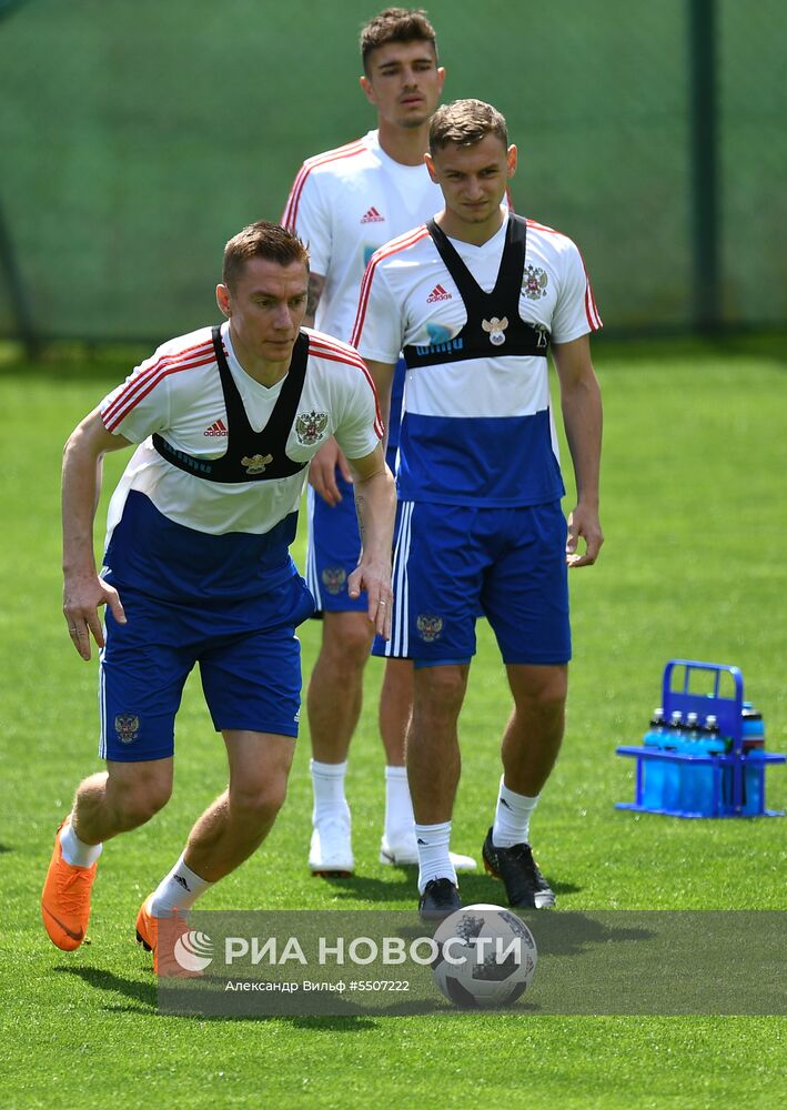 Футбол. Учебно-тренировочный сбор национальной команды