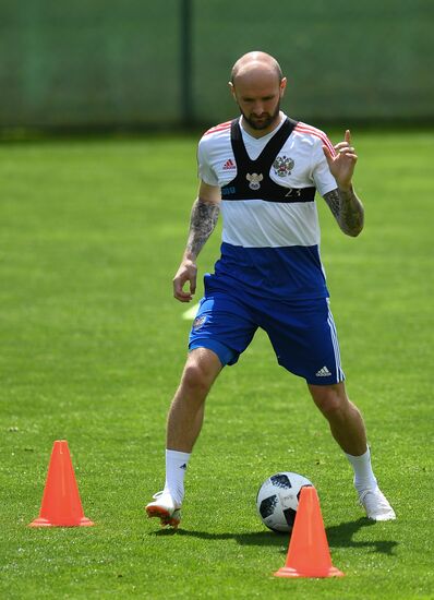 Футбол. Учебно-тренировочный сбор национальной команды 