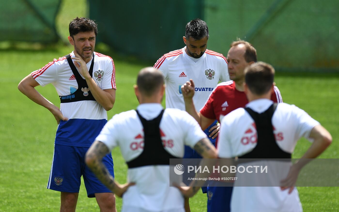 Футбол. Учебно-тренировочный сбор национальной команды 