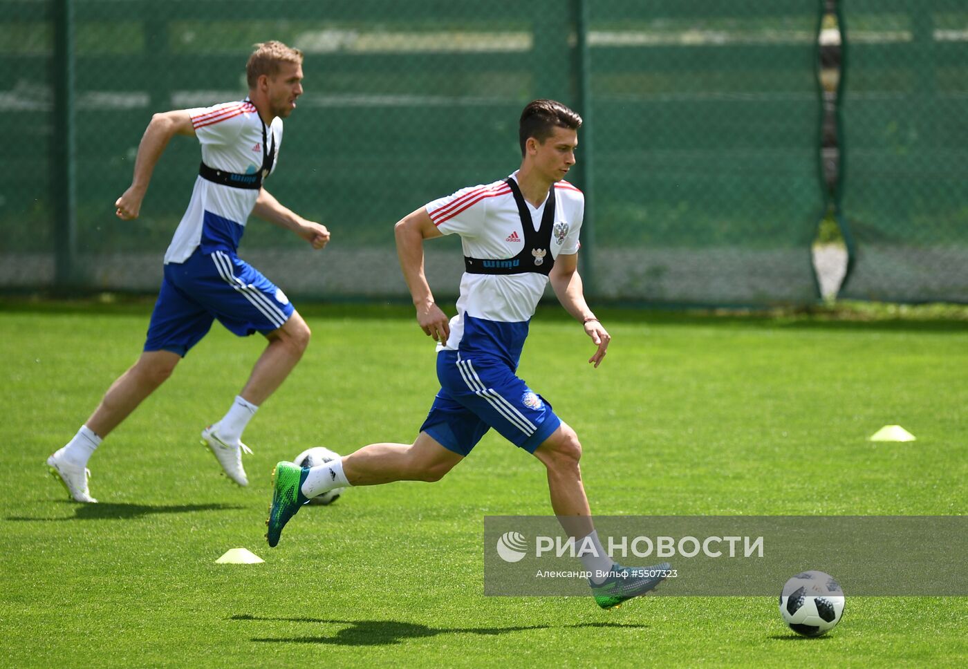 Футбол. Учебно-тренировочный сбор национальной команды 