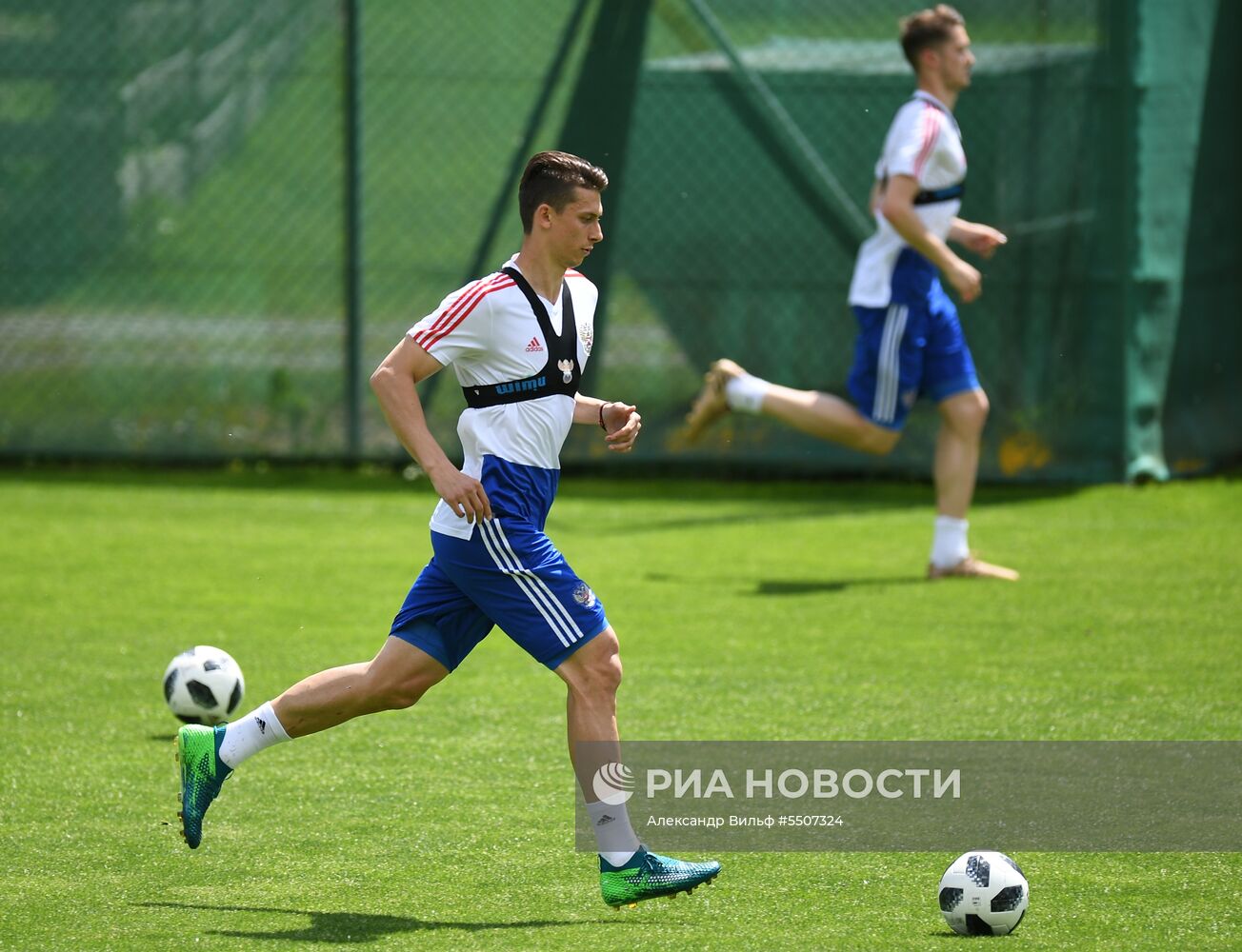 Футбол. Учебно-тренировочный сбор национальной команды 