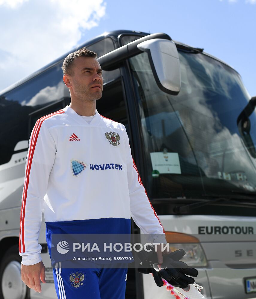 Футбол. Учебно-тренировочный сбор национальной команды 