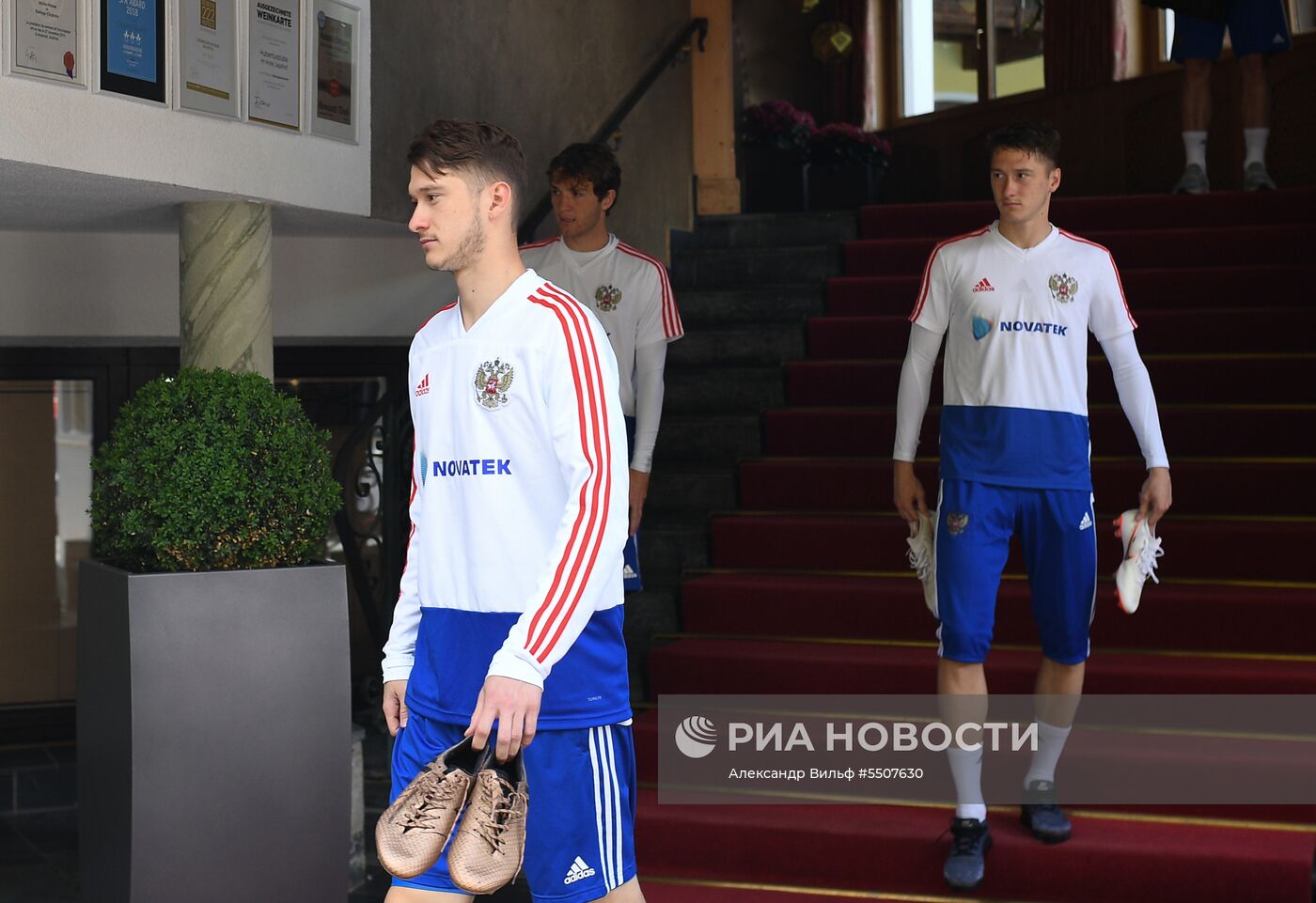 Футбол. Учебно-тренировочный сбор национальной команды