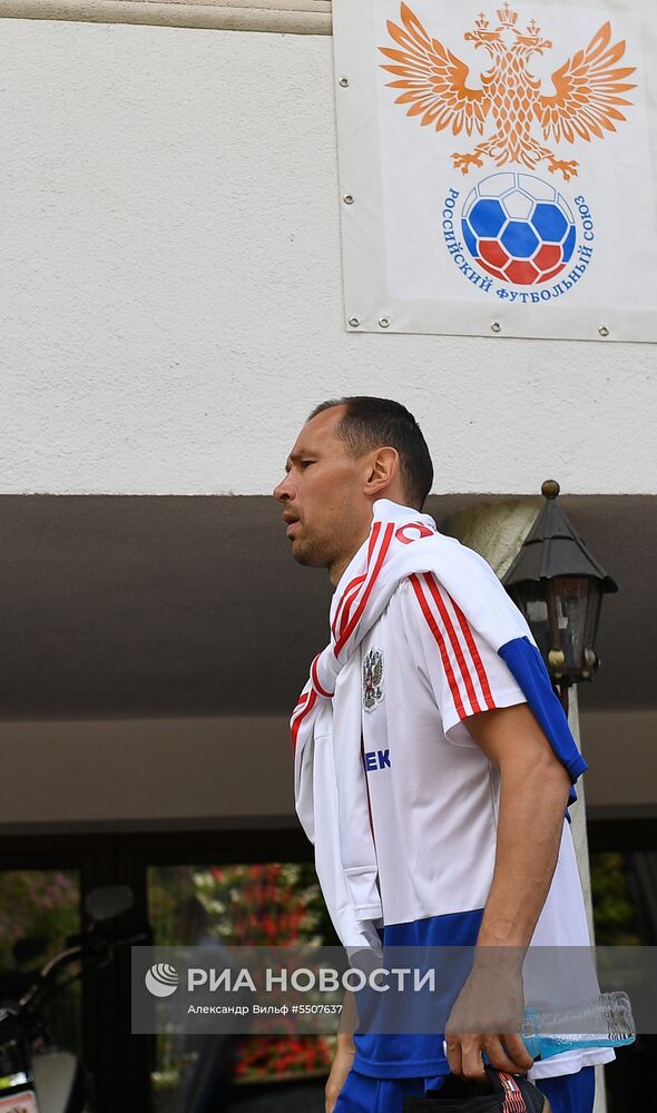 Футбол. Учебно-тренировочный сбор национальной команды 