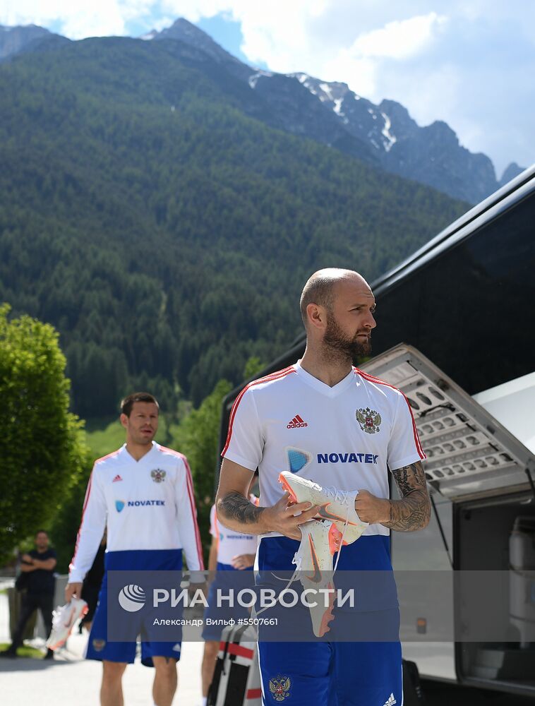 Футбол. Учебно-тренировочный сбор национальной команды 