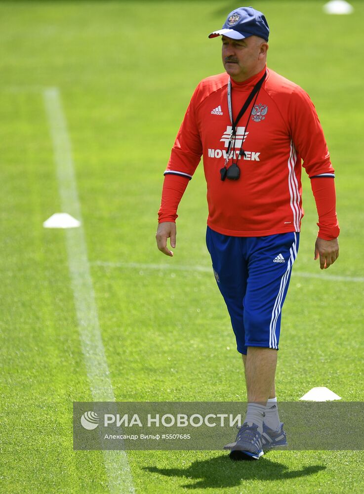 Футбол. Учебно-тренировочный сбор национальной команды 