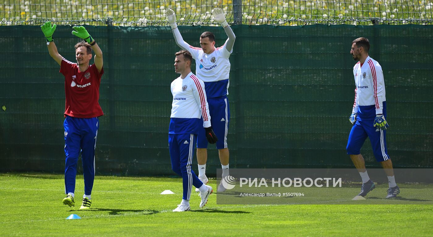 Футбол. Учебно-тренировочный сбор национальной команды