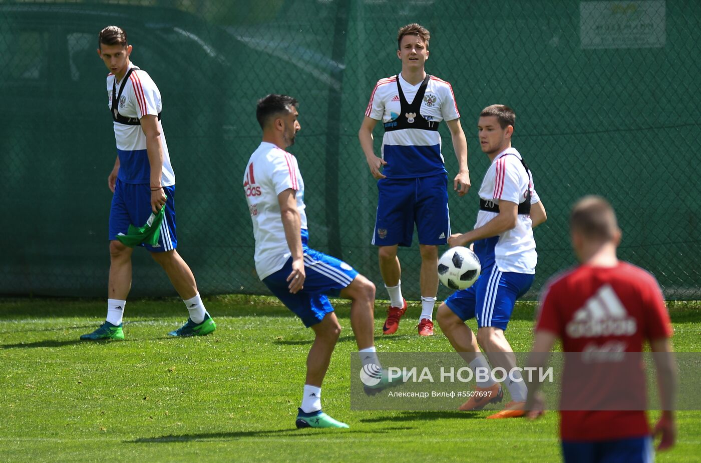 Футбол. Учебно-тренировочный сбор национальной команды 