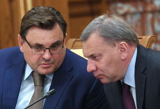 Заседание правительства РФ в новом составе 