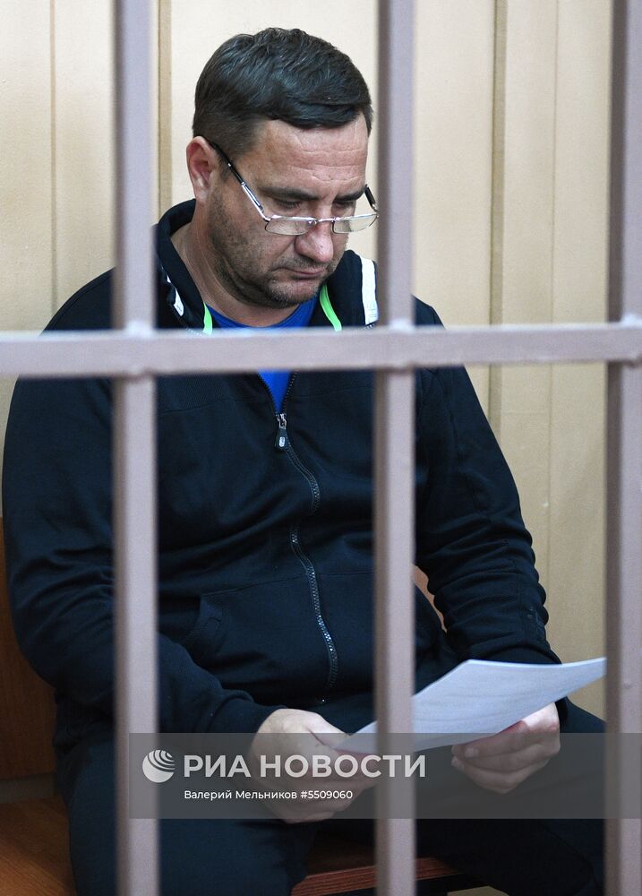 Рассмотрение ходатайства следствия об аресте бывшего мэра Ялты А. Ростенко