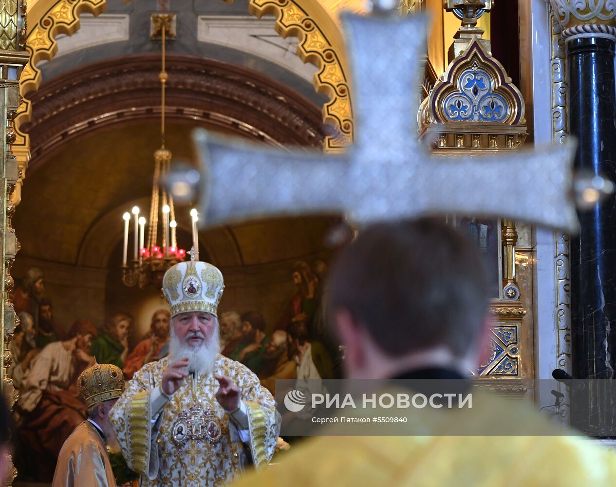 Божественная литургия в день памяти святых равноапостольных Кирилла и Мефодия