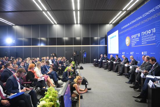 Петербургский международный экономический форум. День первый