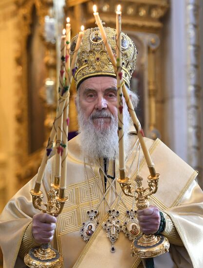 Божественная литургия в день памяти святых равноапостольных Кирилла и Мефодия 