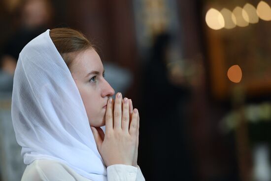 Божественная литургия в день памяти святых равноапостольных Кирилла и Мефодия 