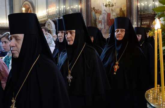 Божественная литургия в день памяти святых равноапостольных Кирилла и Мефодия 