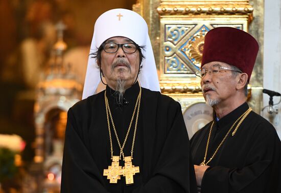 Божественная литургия в день памяти святых равноапостольных Кирилла и Мефодия 