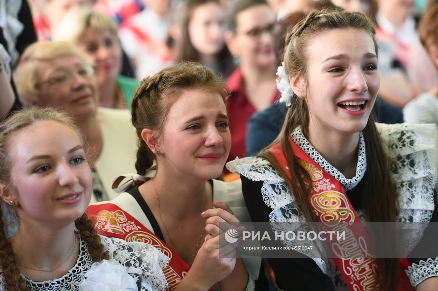 Празднование последнего звонка