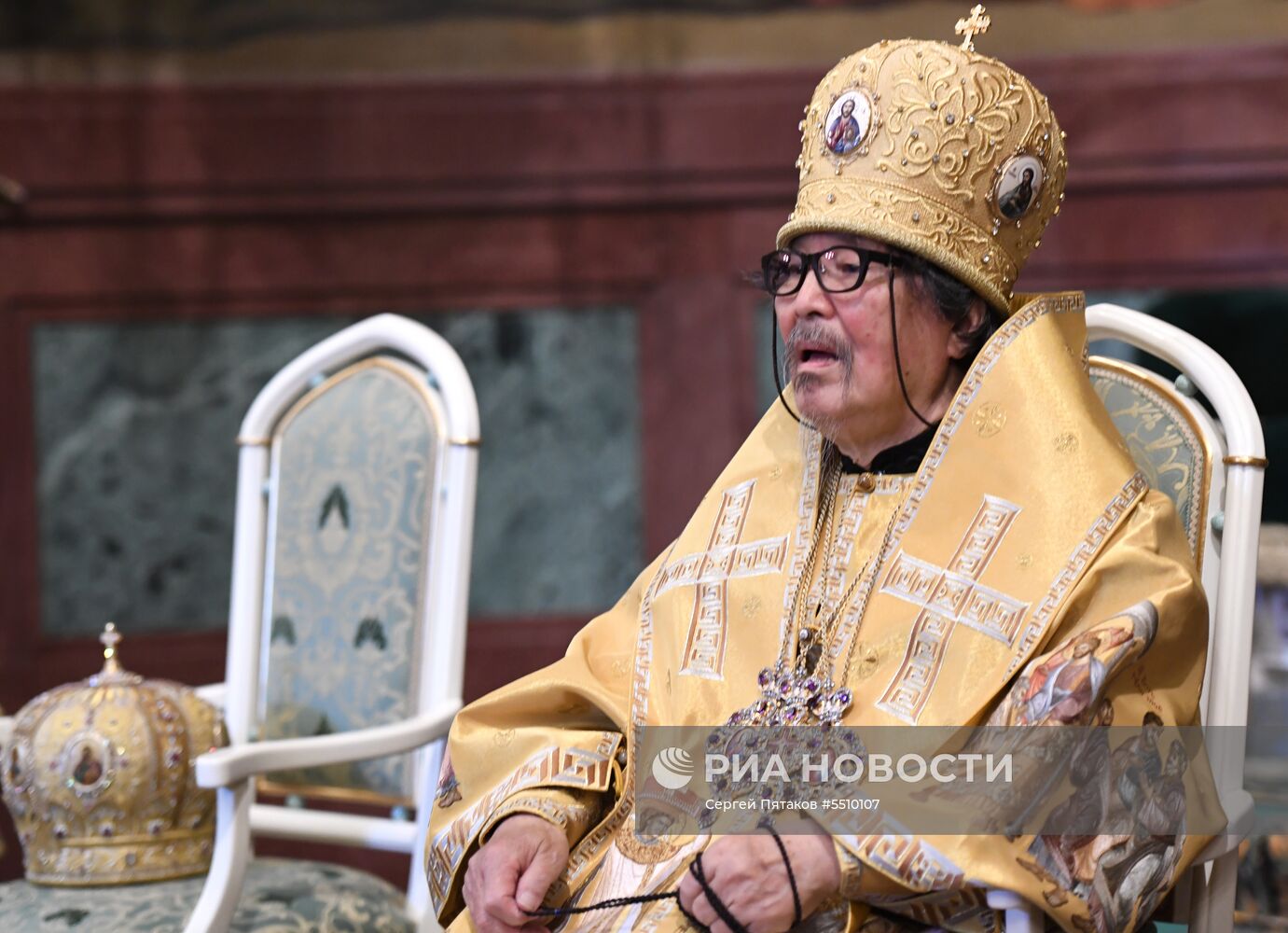 Божественная литургия в день памяти святых равноапостольных Кирилла и Мефодия