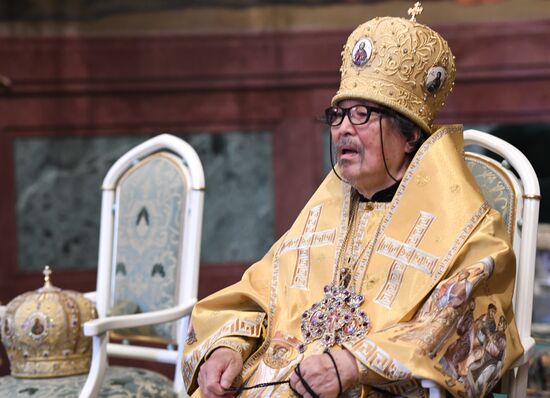 Божественная литургия в день памяти святых равноапостольных Кирилла и Мефодия 