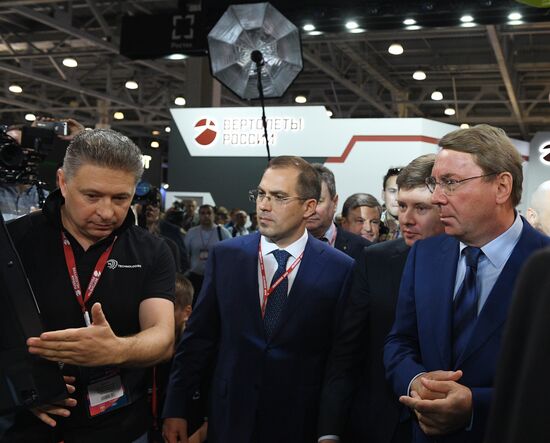 Международная выставка вертолетной индустрии HeliRussia 2018 
