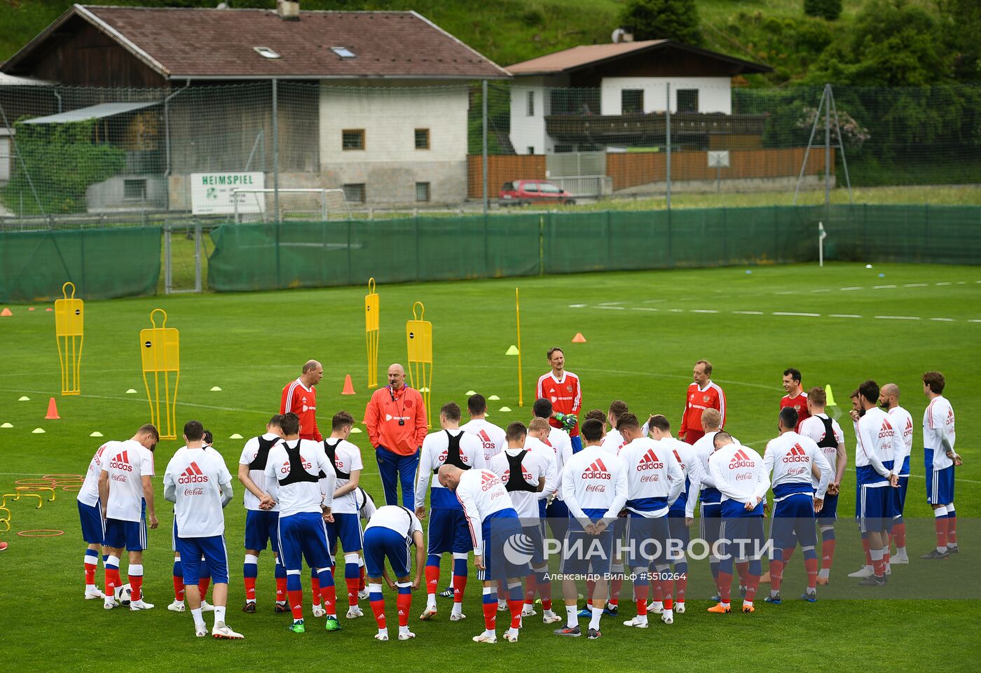 Футбол. Учебно-тренировочный сбор национальной команды 