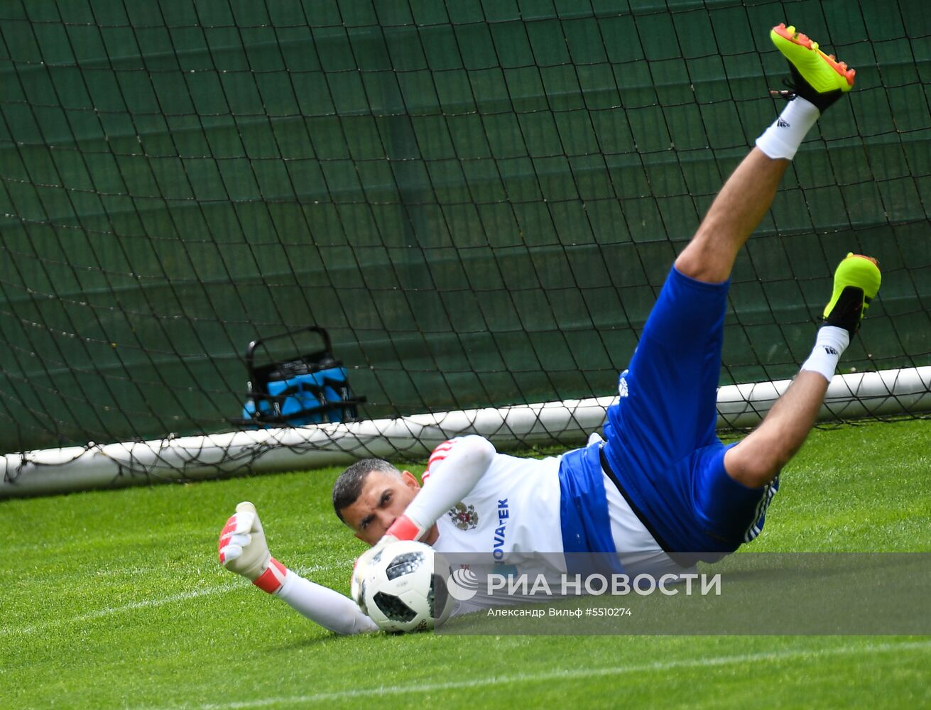 Футбол. Учебно-тренировочный сбор национальной команды 