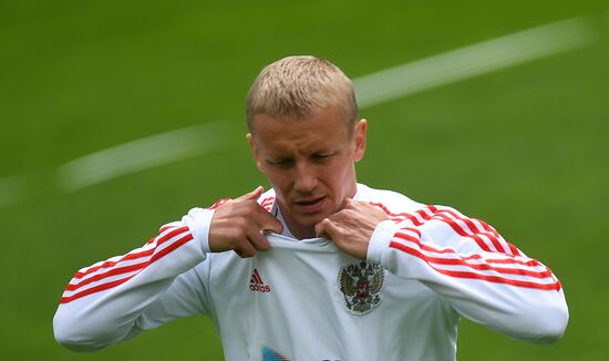 Футбол. Учебно-тренировочный сбор национальной команды 