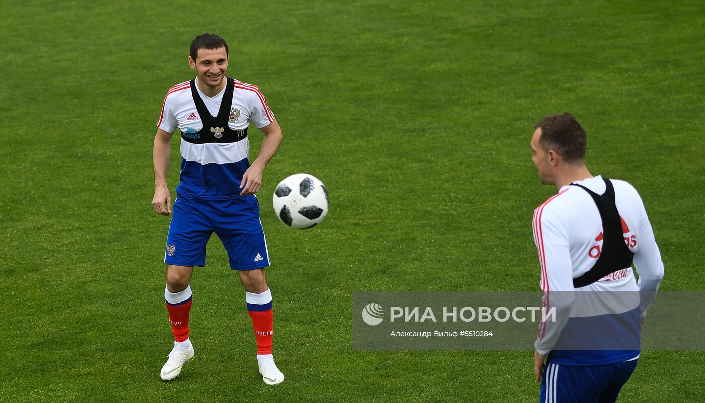 Футбол. Учебно-тренировочный сбор национальной команды 