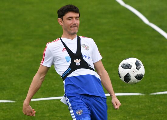 Футбол. Учебно-тренировочный сбор национальной команды 