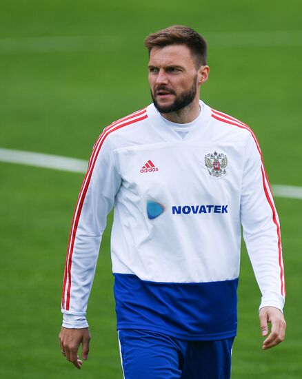 Футбол. Учебно-тренировочный сбор национальной команды 