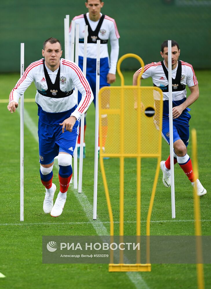 Футбол. Учебно-тренировочный сбор национальной команды 