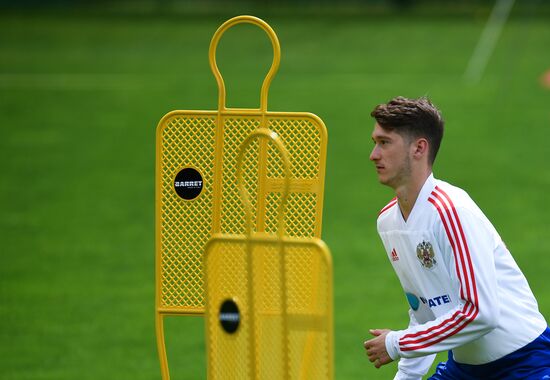 Футбол. Учебно-тренировочный сбор национальной команды 