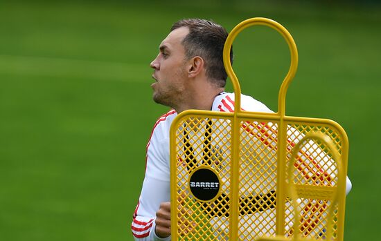 Футбол. Учебно-тренировочный сбор национальной команды 